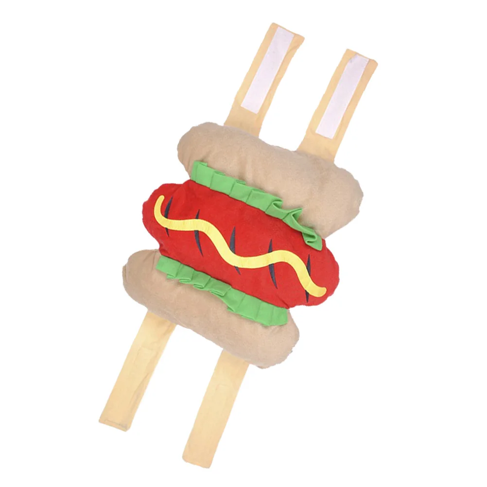

Hot Dog Costume for Dachshund Pet Clothes Dress up Halloween Costumes Dogs