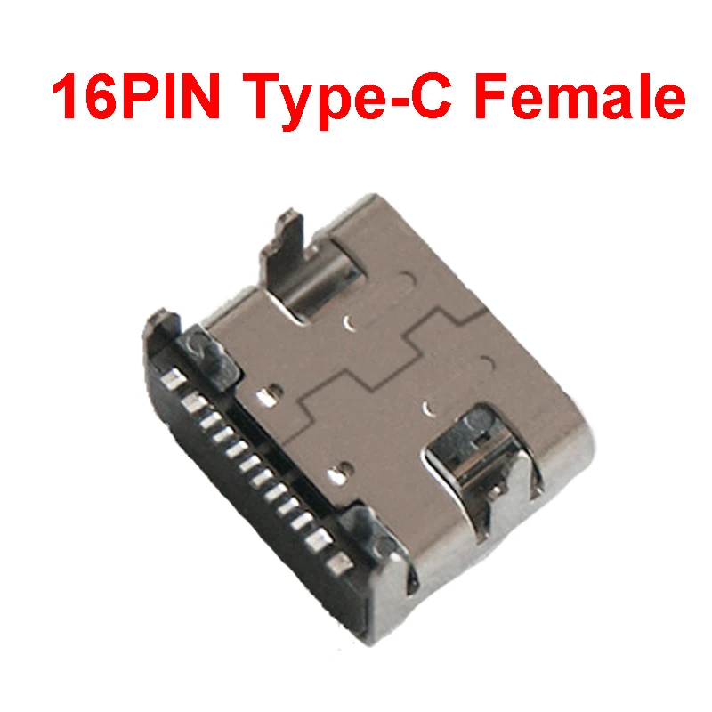 

1pcs Charging Socket Port For PS5 Playstation DualShock 5 Controller 16pin Type-C USB3.1 Power Jack Interface