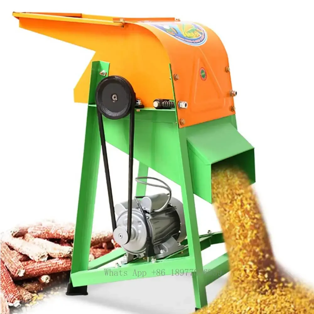 Full-automatic Electric Corn Shelling Threshing Machine Household Small Pulverizer Processador Peeler