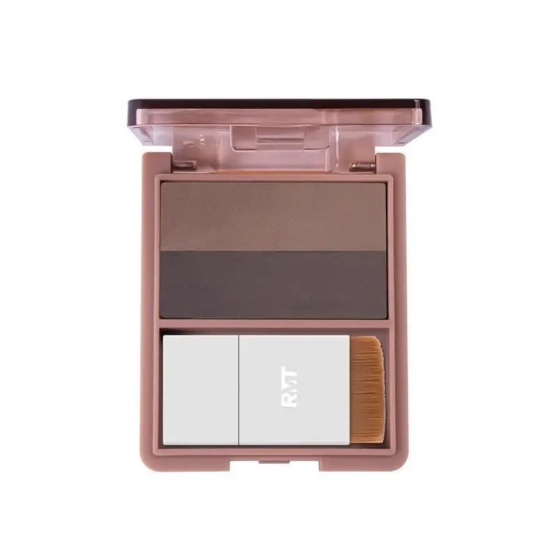 Luo Xiaoman Eyebrow Powder Plate for beginners: waterproof, natural, sweat-proof, color-fading, and three-dimensional