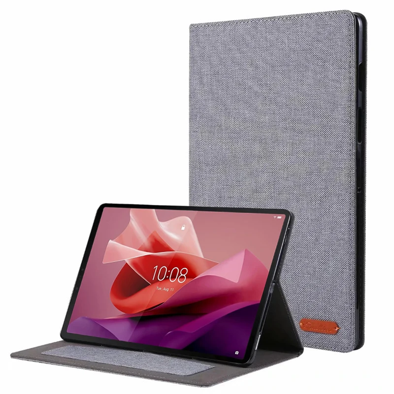 For Xiaoxin Pad Pro 12 7 Case 2023 Soft Cowboy Stand Flip Cover For Lenovo 12 7 Case For Lenovo P12 Xiaoxin Pad Pro 12.7 Cover
