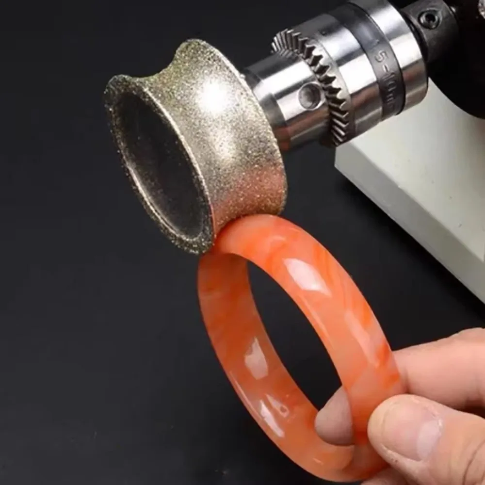 

Concave Shape Diamond Grinding Wheel 2-8mm Size Shank Diameter 3mm Rotary Grinding Tool Polishing Wheel Ceramic Sharpening