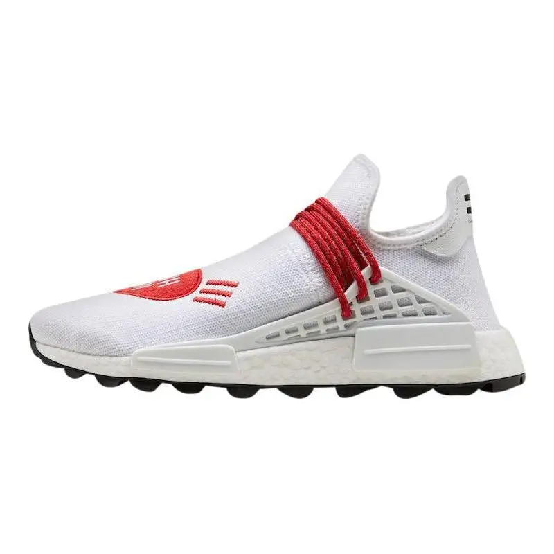 Adidas NMD HU Pharrell Human Made White Red Sneakers shoes EF7223