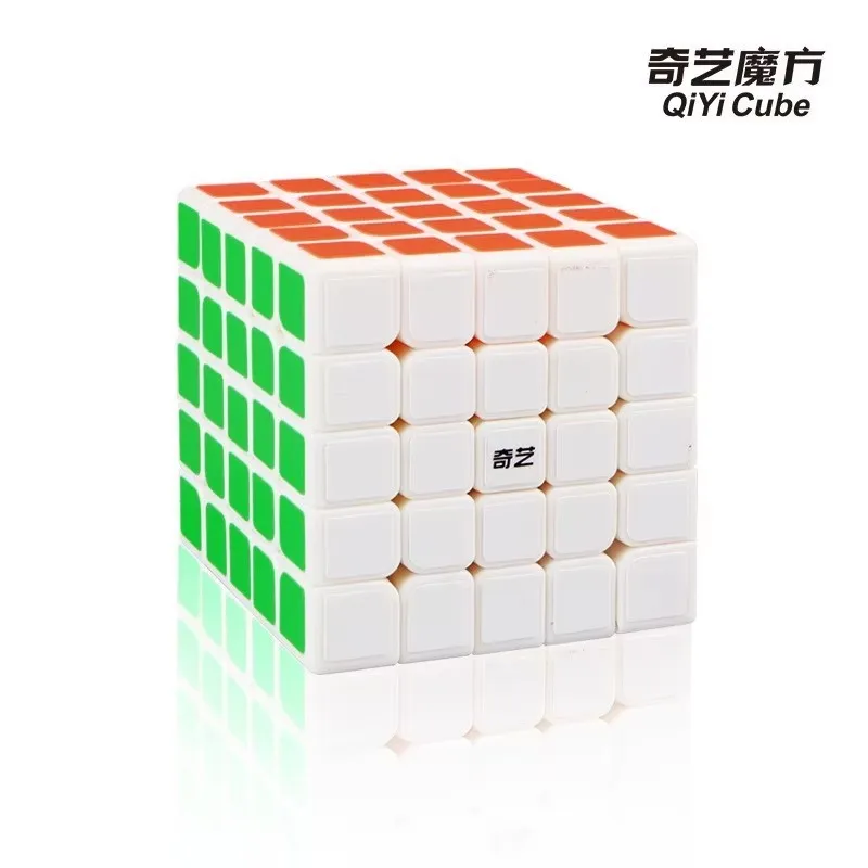 QiYi 5x5 磁気スピードキューブ 5x5x5 磁気マジックキューブプロフェッショナル 4 × 4 スピードパズル子供のギフトのおもちゃ 5x5 キューボ Magico 1 個