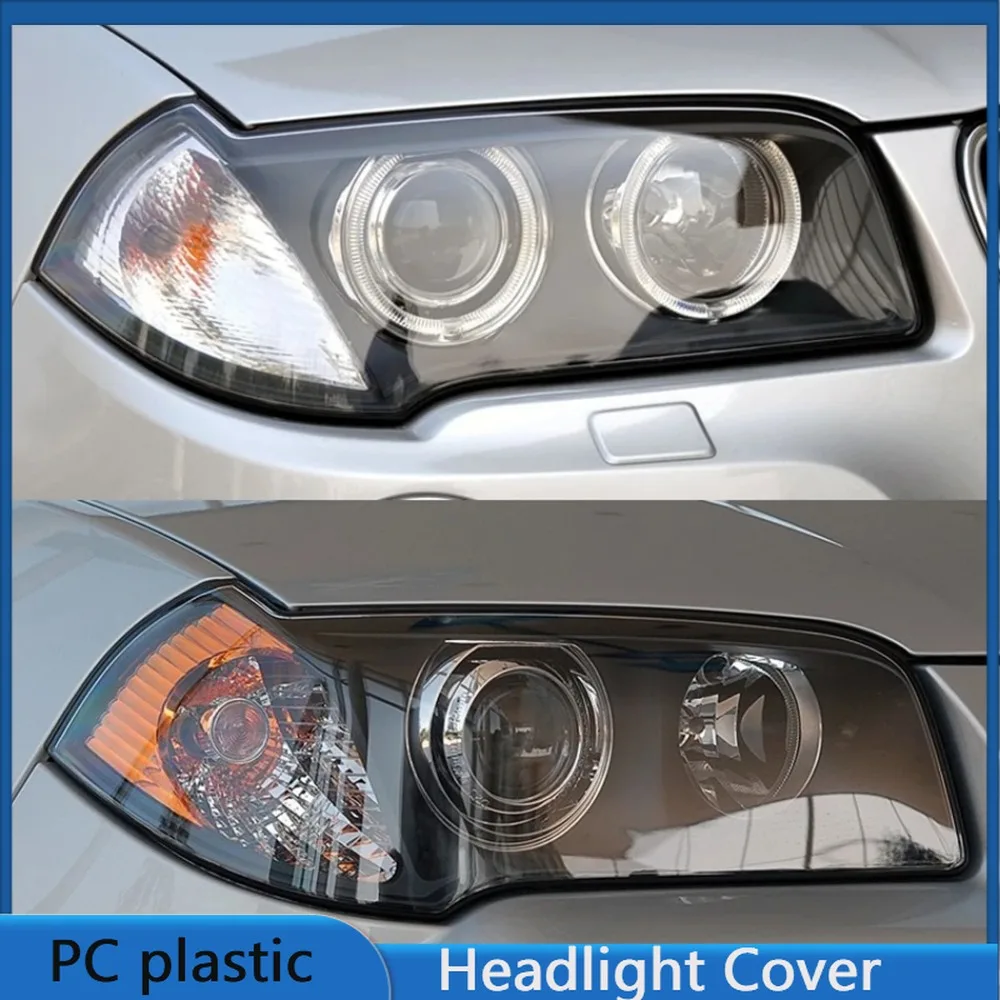 

For BMW X3 E83 2006-2010 Year Front Headlight Cover Transparent Lampshade Headlamp Lens Shell Body Kit Accessories