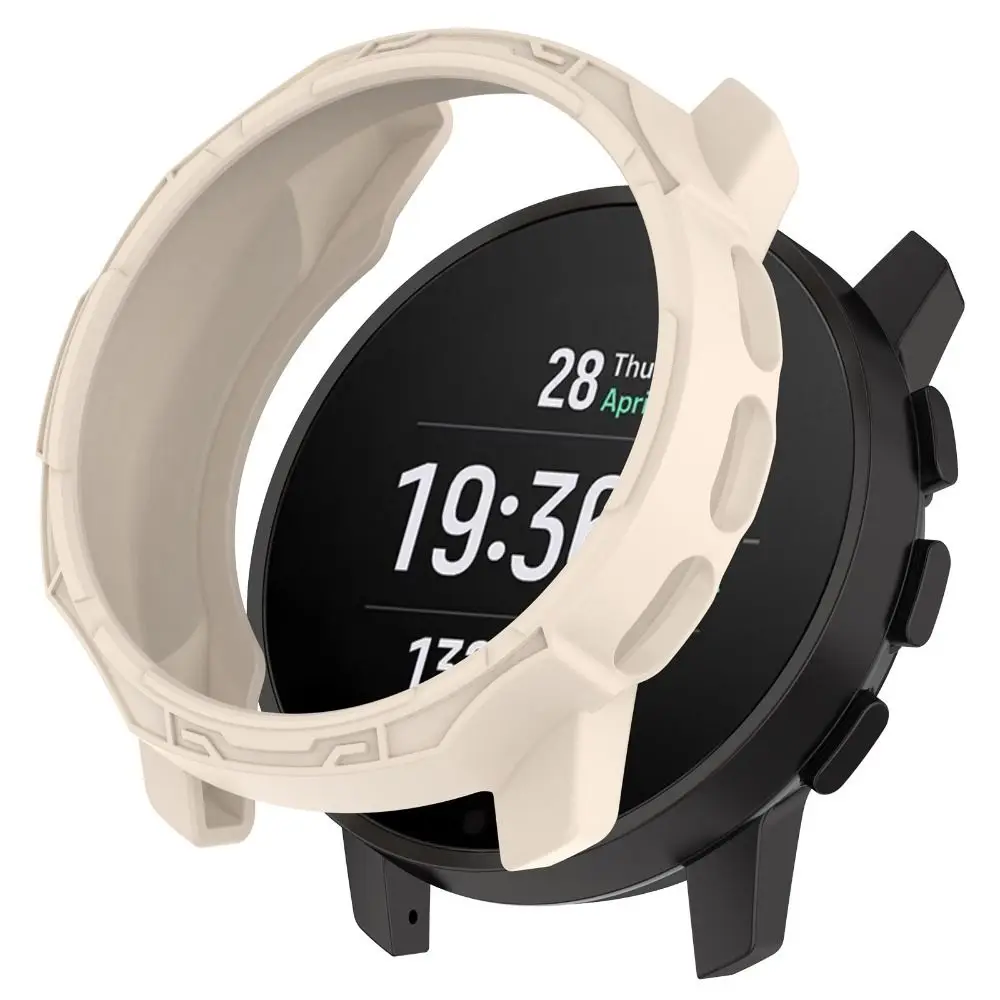 Soft TPU Bumper Edge Shell Capa Protetora, moldura Frame Protector, Smart Watch Acessórios, Capa para SUUNTO 9 Peak Pro