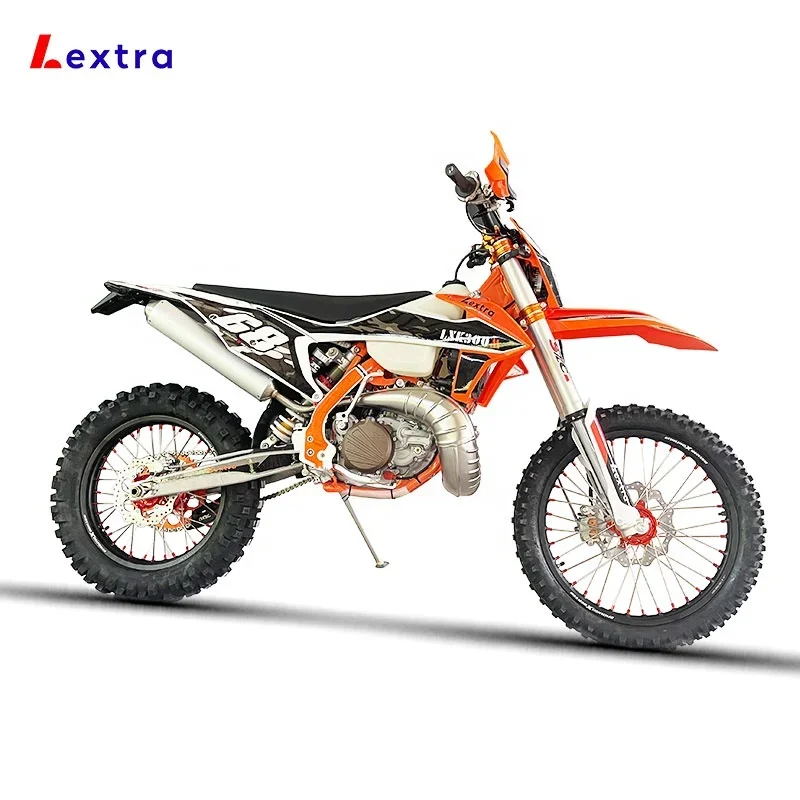 Lextra factory powerful off-road motorcycle without linkage enduro motocross 300cc 2 stroke dirt bike with KTM style for adults