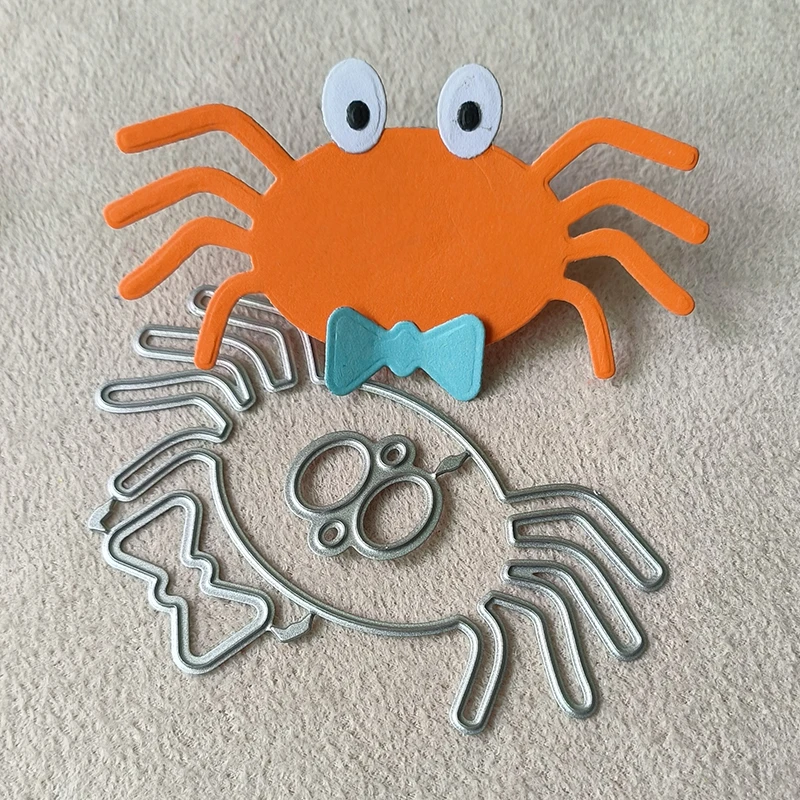 New Crab metal cutting die mould scrapbook decoration embossed photo album decoration card making DIY handicrafts