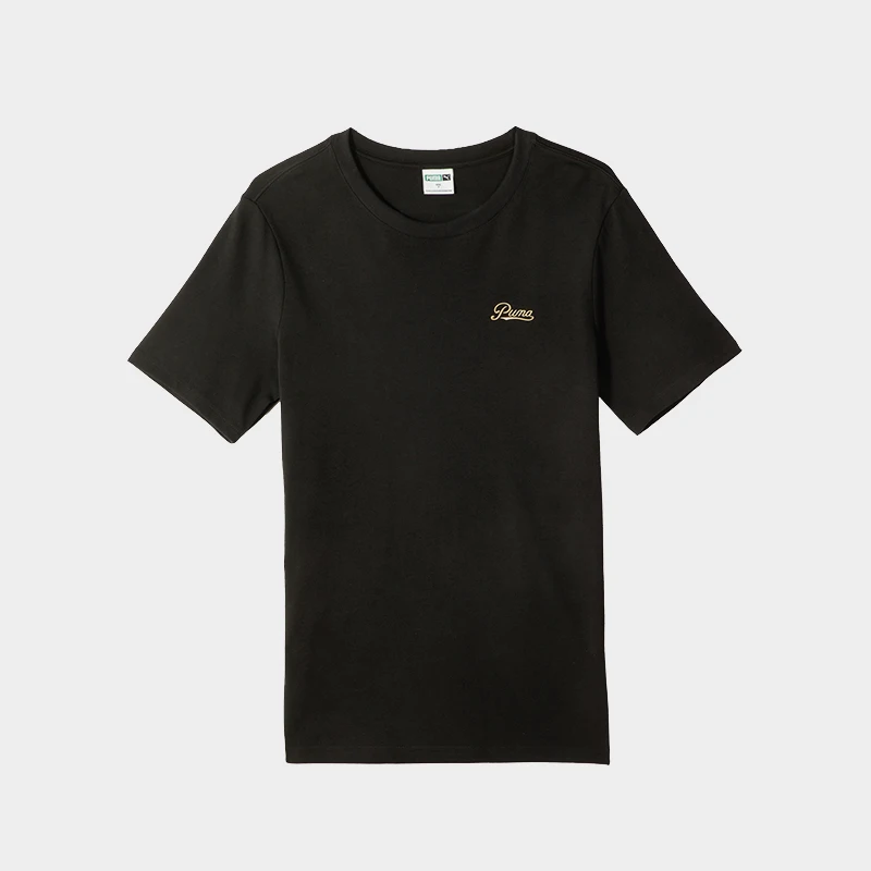 

Puma Genuine Product Men's Sport Round Neck Casual Embroidered Loose Short-Sleeve T-Shirt 630936-01