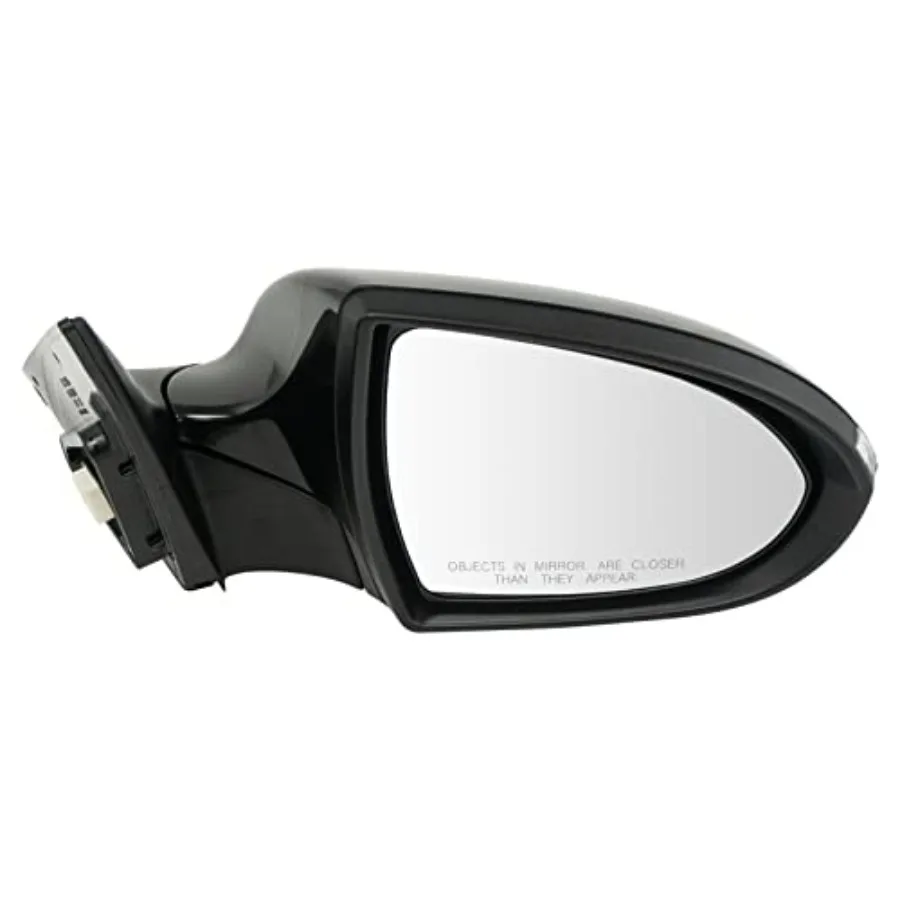 

Passenger Side Power Heated Mirror Paint to Match Smooth Black Compatible with 2013-2016 Kia Sportage KI1321185