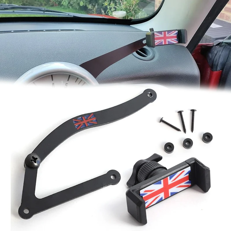 

For BMW Mini Cooper R55 R56 R57 R60 R61 Mobile Phone Holder Mount Phone Mount GPS Phone Holder Car Styling Interior Phone Cradle