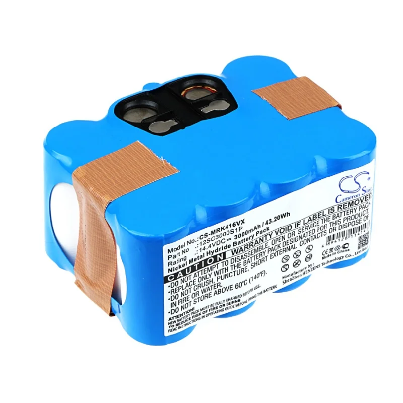 

Аккумулятор для пылесоса 14.4V 3000mAh 12SC3000S1P для Mamirobot 416 461 K3 K5 K7 KF5 KF7 +Инструмент