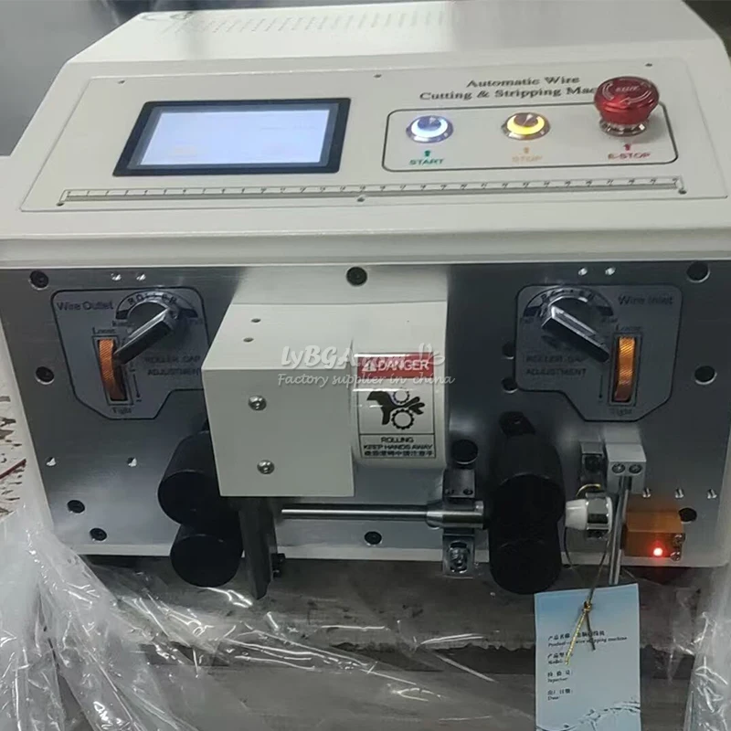 

SWT-608-EN/ES 4 Wheels Drive Peeling Stripping Cutting Machine For Computer Automatic Wire Strip Stripping Machine 0.1 to 8mm2