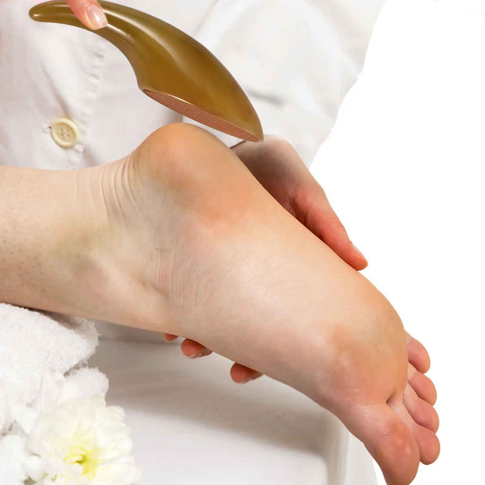 

Ручная пилка для ног, педикюрная доска для удаления огрубевшей кожи, эргономичный дизайн, портативный скрабер для стоп