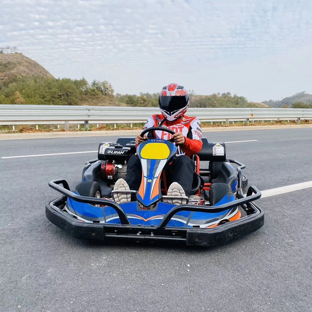 200CC F1 track competition four-wheel kart all-terrain adult large drift racing car children steering wheel motorcycle