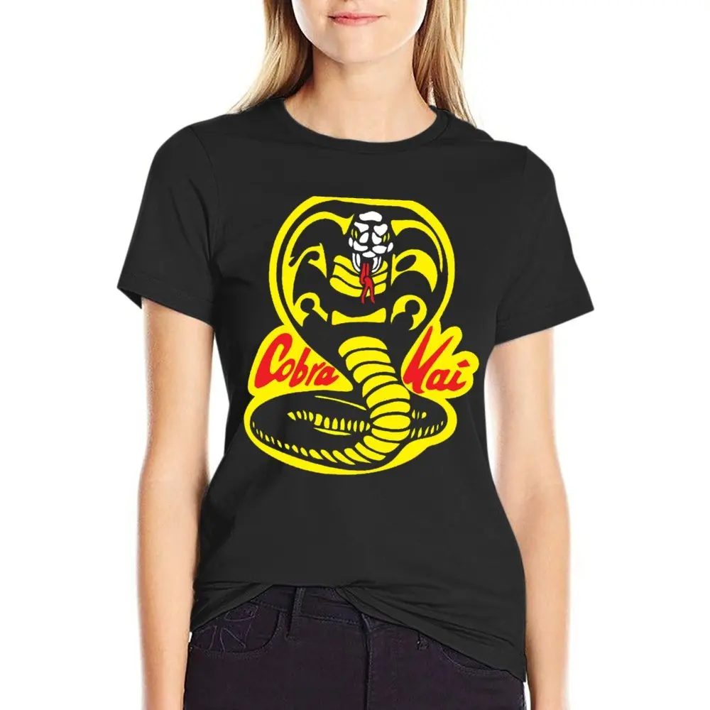 Cobra Kai Classic For Sale Emmagwalker Tees Novelty T-shirt Round Neck  Move  Funny Novelty Leisure