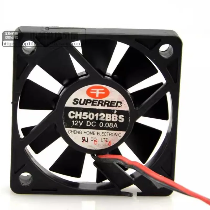 

НОВЫЙ вентилятор процессора для SUPERRED CH5012BBS 5010 5 см 12 В 0,08 А двухшаровой охлаждающий вентилятор 50x50x10 мм