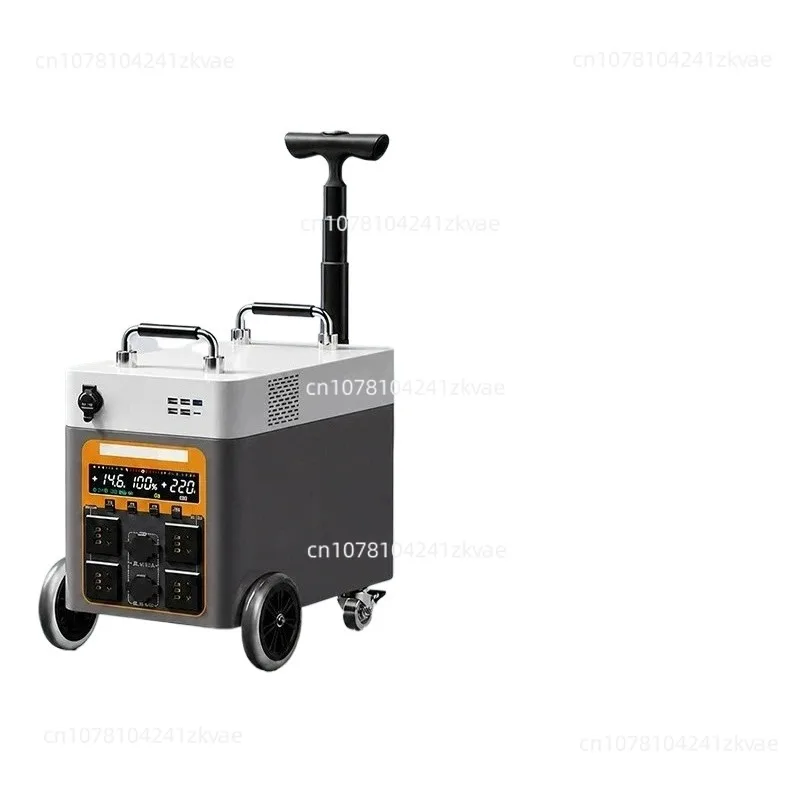 8000 Watts 10 KWh Mobile Energy Storage Power Supply 220v Large-capacity Emergency Power Supply Supports Solar Charging