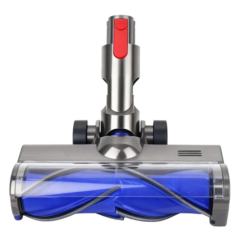 Cabeça de escova de cerdas turbo em forma de V para aspirador de pó Roborock H6 H7 com faróis projetados para pisos duros e tapetes