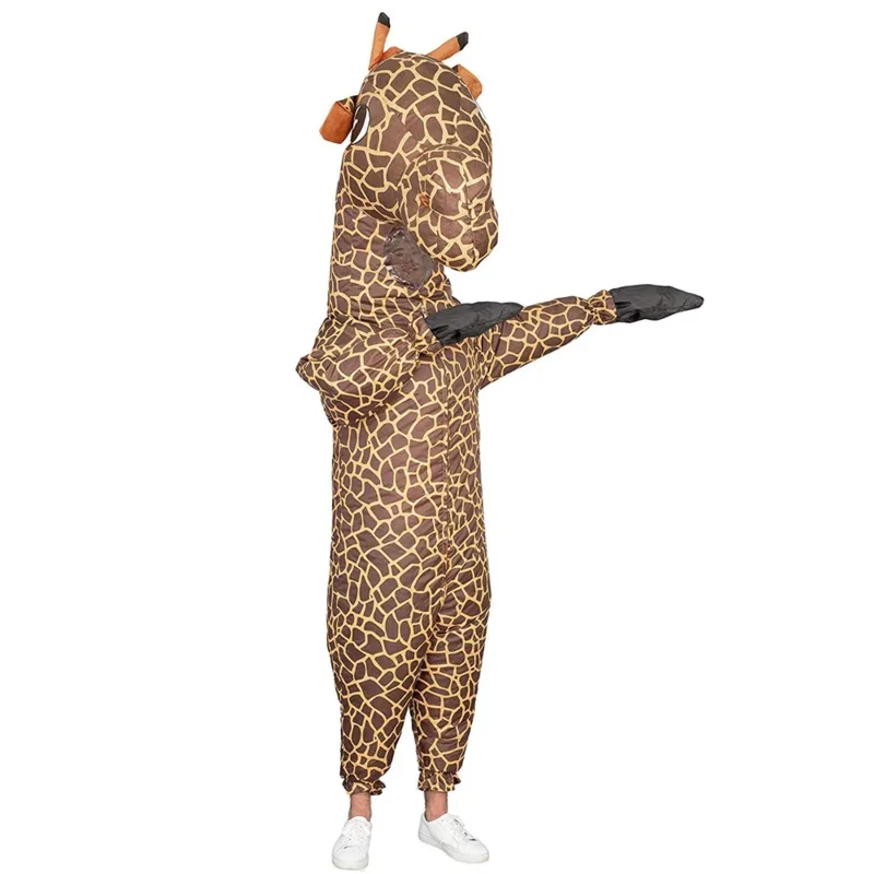 زي سيمباوك القابل للنفخ على شكل زرافة بوريم أزياء حفلات الهالوين للبالغين بدلة تنكرية للنساء الخيالية أزياء تنكرية للكرنفال