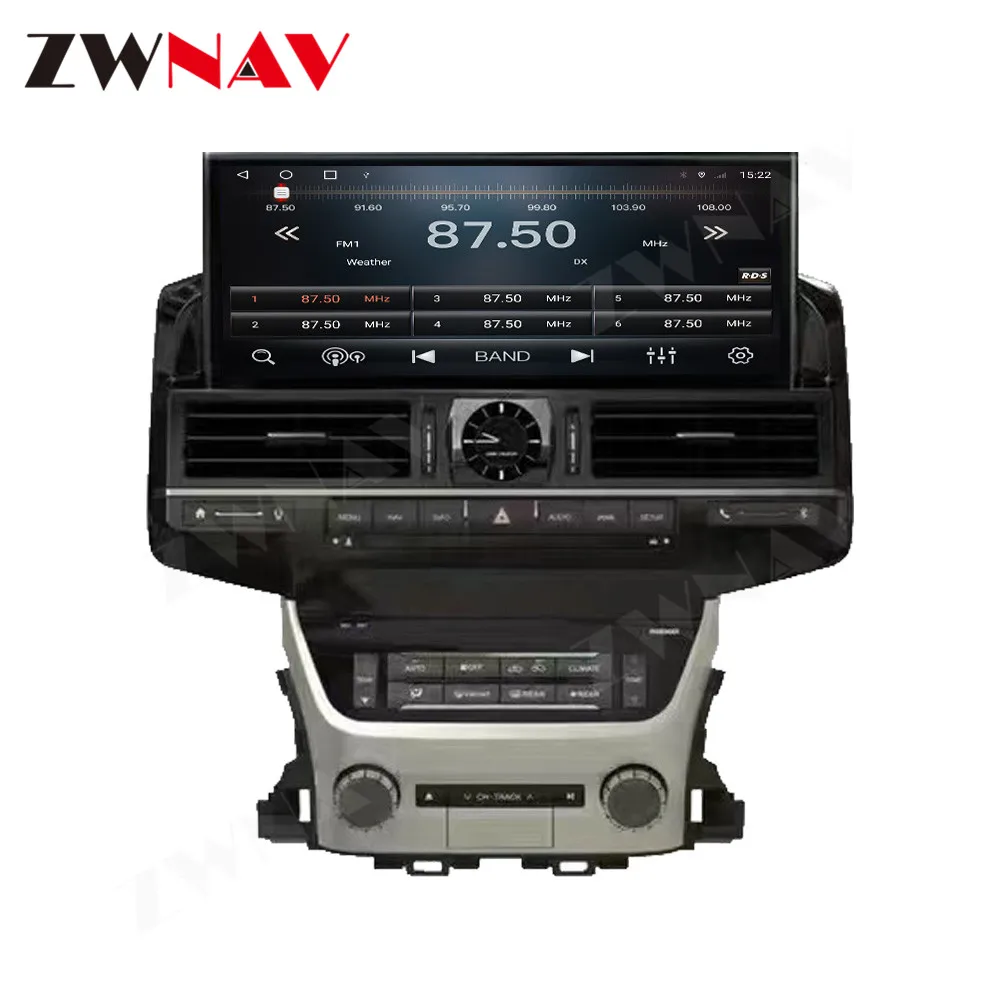 12.3'' Carplay Car Radio For Toyota Land Cruiser 200 LC200 2008-2020 Android 13 Touch Screen Multimedia Player Navigation Stereo