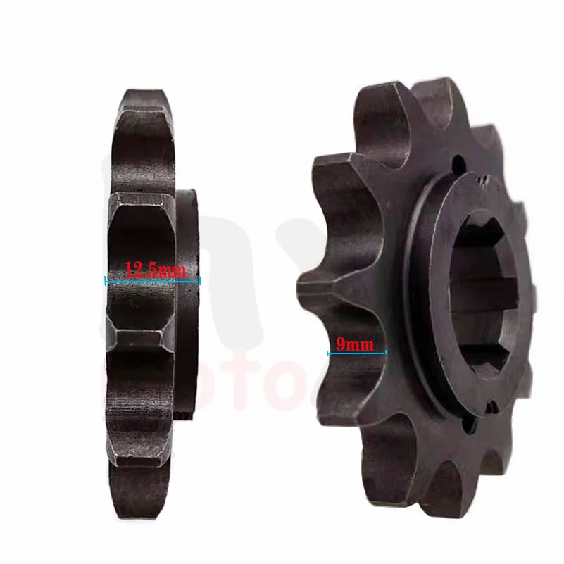 12T Sprocket Fit for GY6 CVT 150CC 200CC Engine 530# Chain Drive China ATV UTV Go Kart Buggy Quad Bike Scooter Motorcycle Parts