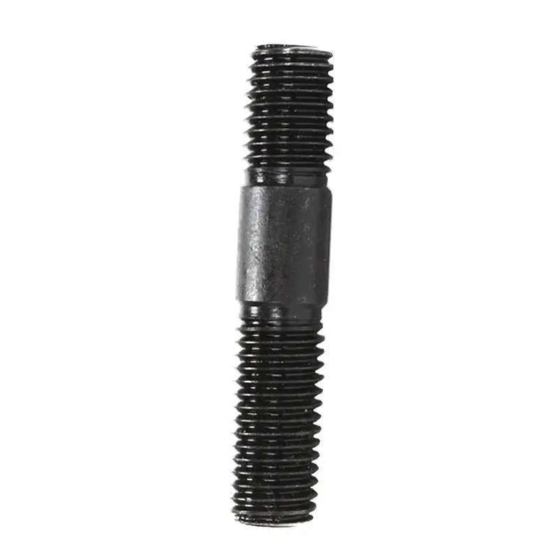 M16 M18 M20 M24 Grade 8.8 Carbon Steel Rod Double Thread Screw Stud Screw Rod Stud Bolt GB901 Length:50-200mm