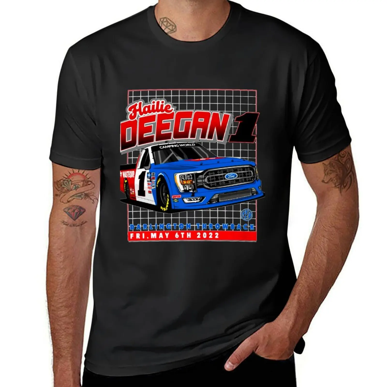 

Hailie Deegan Merch T-Shirt sublime customs hippie clothes Men's t-shirts