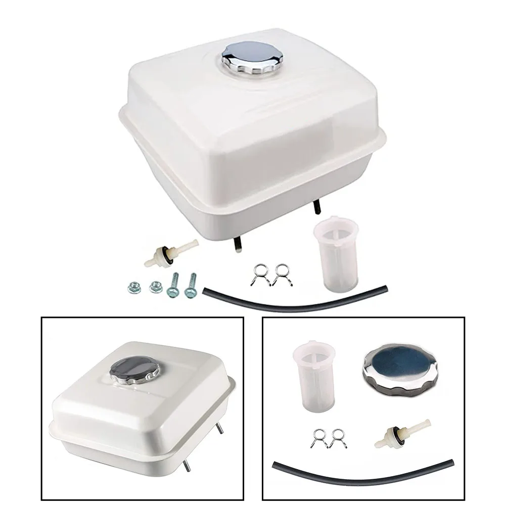 For Honda GX240 Fuel Tank Kit Fuel Tank Replacement Kit Complete Installation Set Includes Mounting Bolts Includes Mounting Nuts