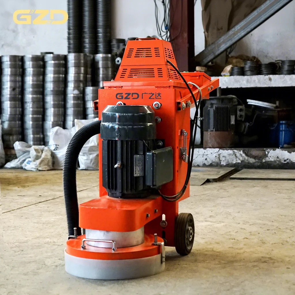 

GZD Factory 110V 220V 380V Concrete Grinding Polisher Machine Epoxy Dust Free Cement Floor Concrete Grinder With Vaccum