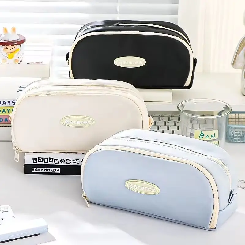 Pencil Case Large Capacity Multi-section Stationery Organizer Back to School Supplies