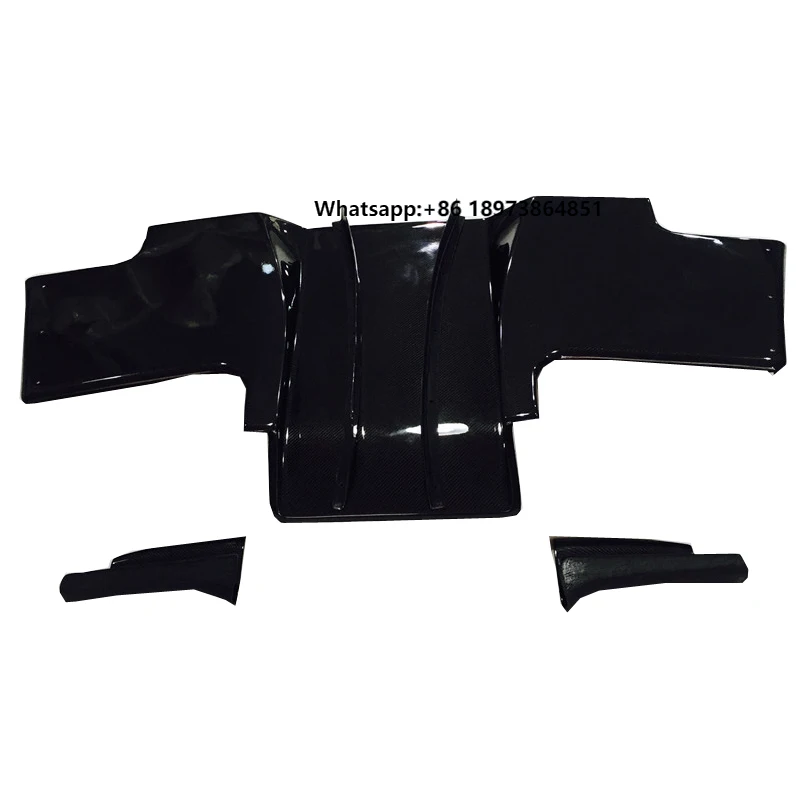 

For RX7 FD3S RE-GT RE Style Carbon Fiber Rear Diffuser with Middle Blade Fin ( 5pcs/set )
