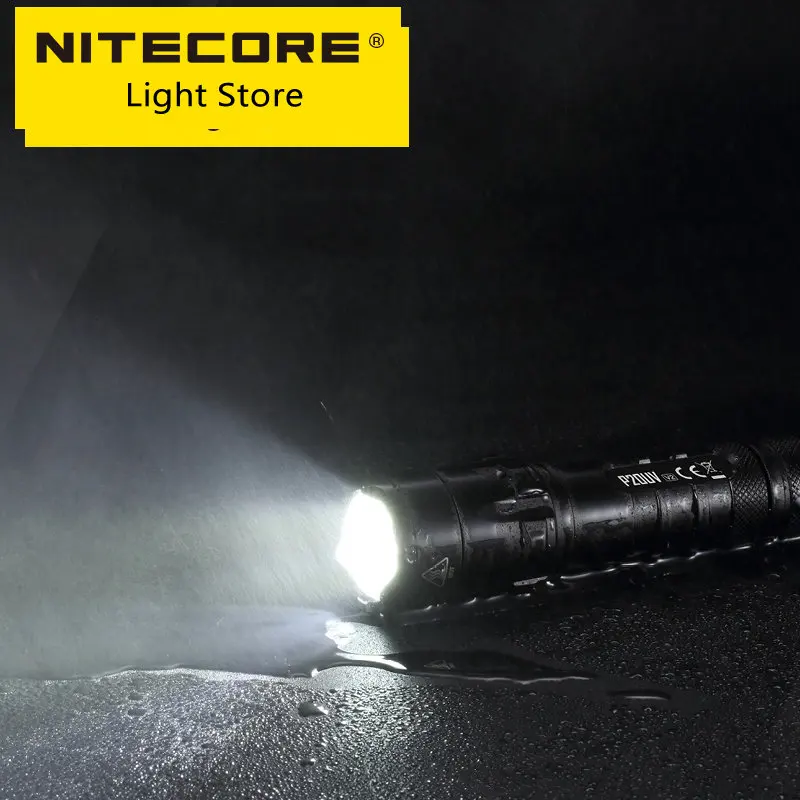 NITECORE P20UV V2 Tactical Flashlight 1000 Lumens18650 Led Ultraviolet  Outdoor Camping Torch Light Lantern Spotlight