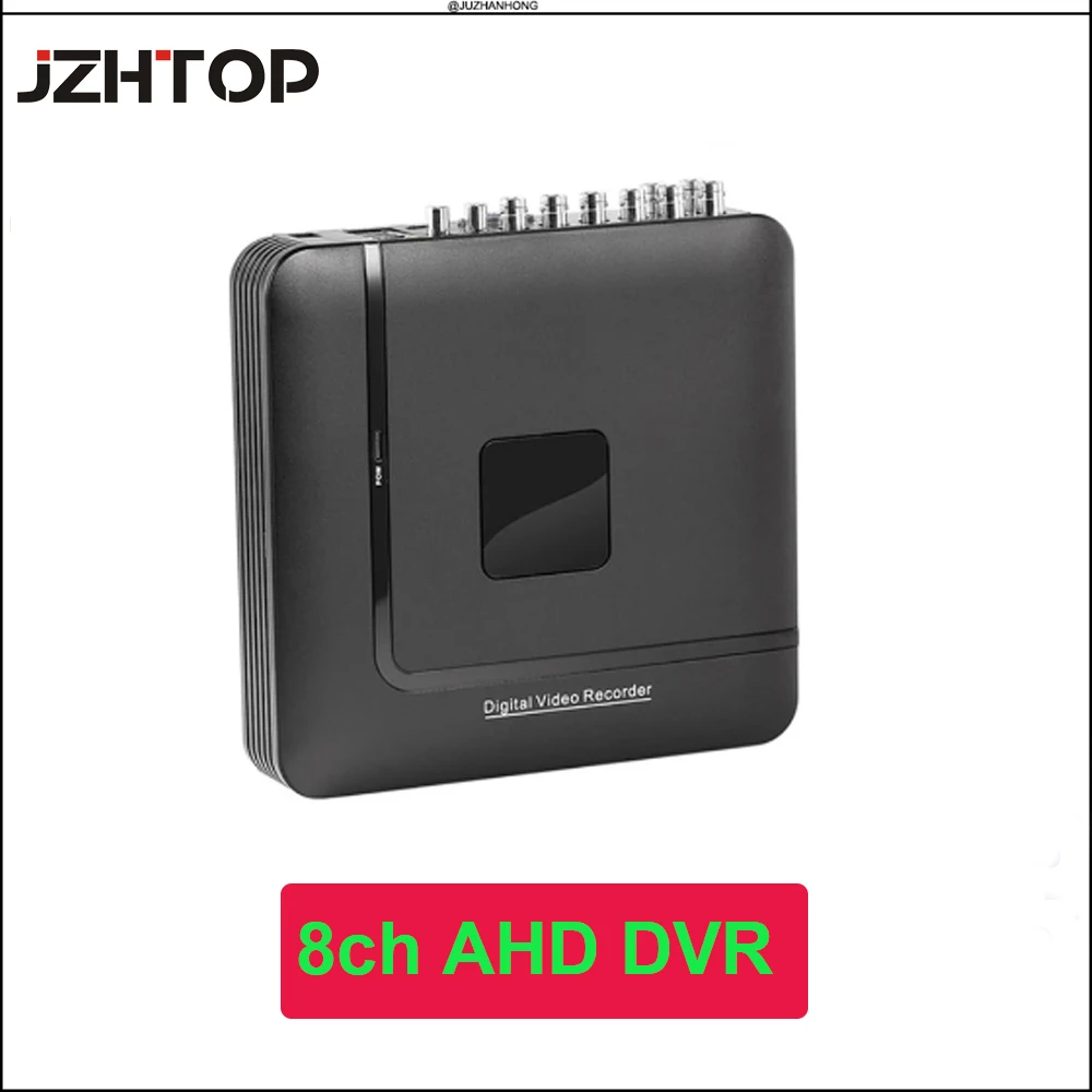 8 채널 1080P AHD DVR 미니 CCTV DVR HDMI VGA USB 앱 P2P 지원 IP 아날로그 카메라, 4 개/묶음