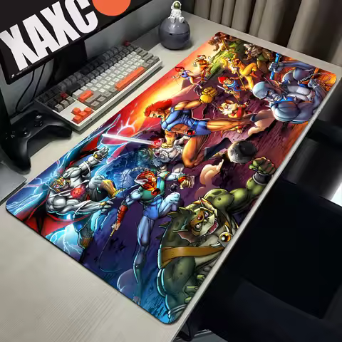 Thundercats Computer Mouse Pad Gamer Playmat Large Desk Mat Keyboard Gaming Mats Xxl Mousepad Speed Deskmat Deskpad Moused Pads