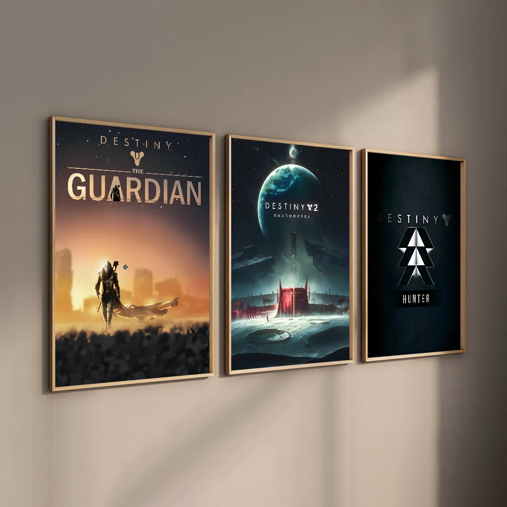 Destiny 2 Raid Video Game Poster HD art sticky wall waterproof home living room bar decoration