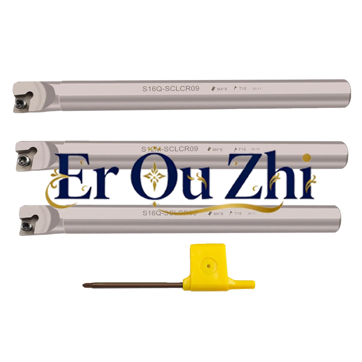 Numerical Control Inner Hole Rhombus Turning Rod Spring Steel Hardened Seismic Boring Shank S10K-SCLCR06 Lathe Clamp