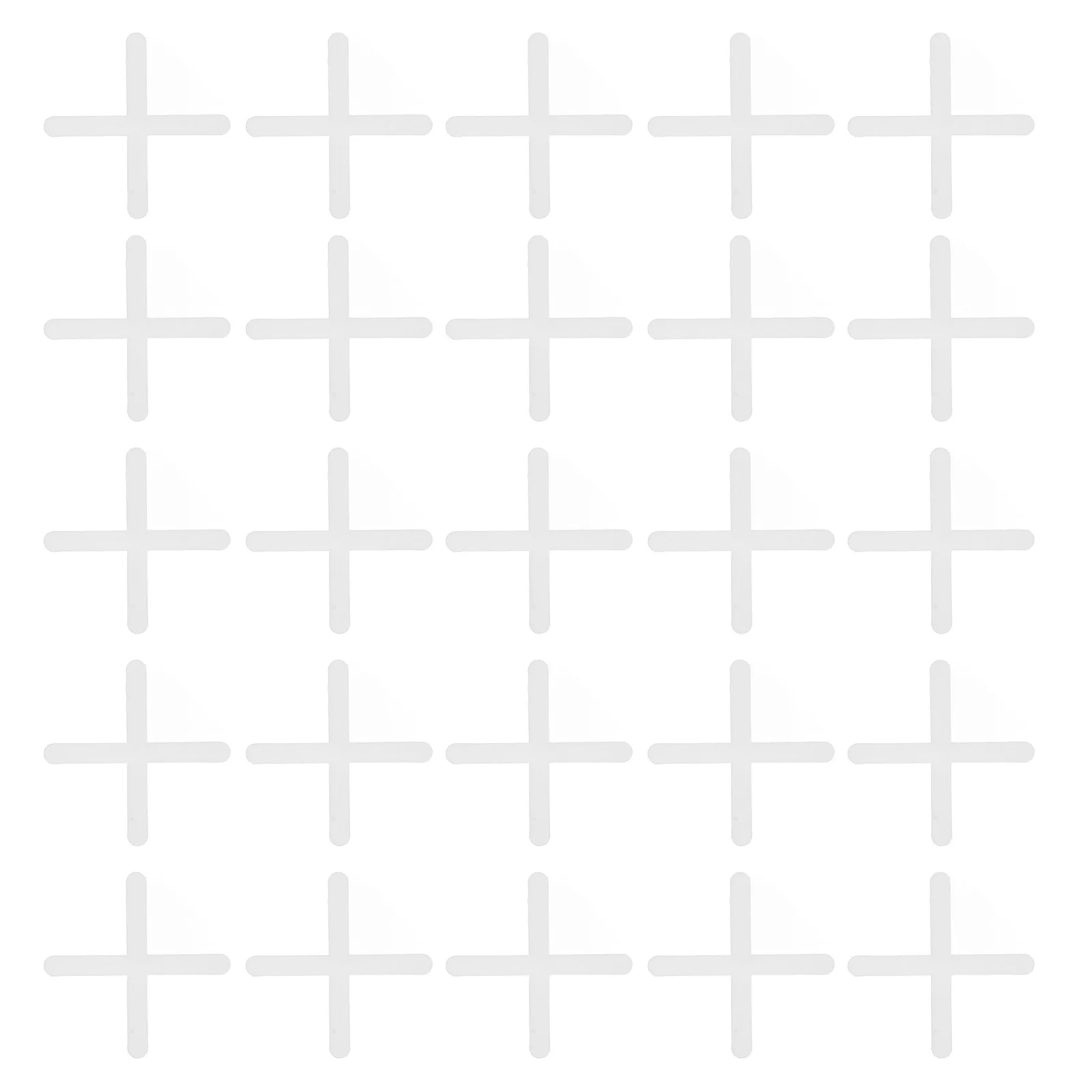 Espaciadores de azulejos en forma de cruz, herramientas de nivelación de suelo de cerámica reutilizables de 2Mm de espesor para espaciadores de lechada de piscina de porcelana de mármol, 2000 Uds.