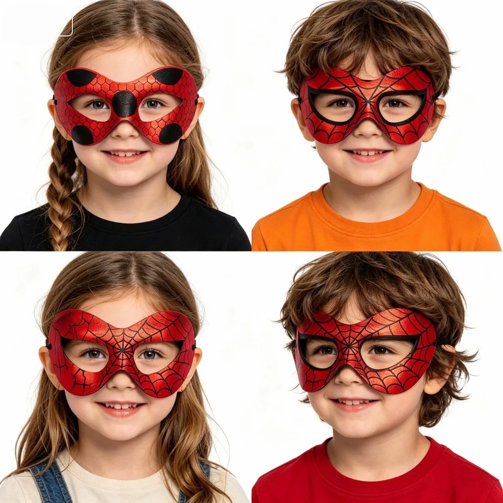 Halloween-Maske, Anime-Cartoon, roter und schwarzer Spinnenheld, Party-Requisite, Maske, Cosplay-Kostüm, Abschlussfeier