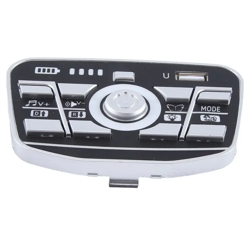 A65P-Children's Electric Vehicle Power Supply Central Control Switch Multi Functional Bluetooth Music Power Monitorr