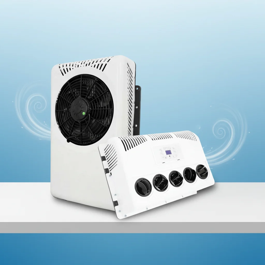 12v Truck air Conditioning Rv Car Roof Top Auto Parking Cooler air Conditioner AC System Roof air Conditioning 12v 24V
