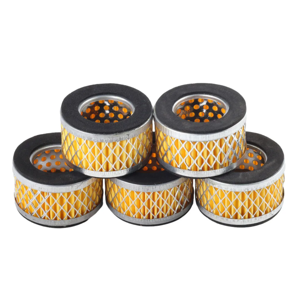 Replacement For Air Intake Paper Filter for element Set of 5 for Air Compressor Systems with Galvanized Mesh Support