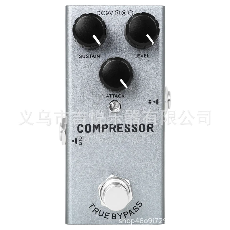 

Compressor Effect Pedal Guitar, Portable Single Block Guitar Performance Effect Device