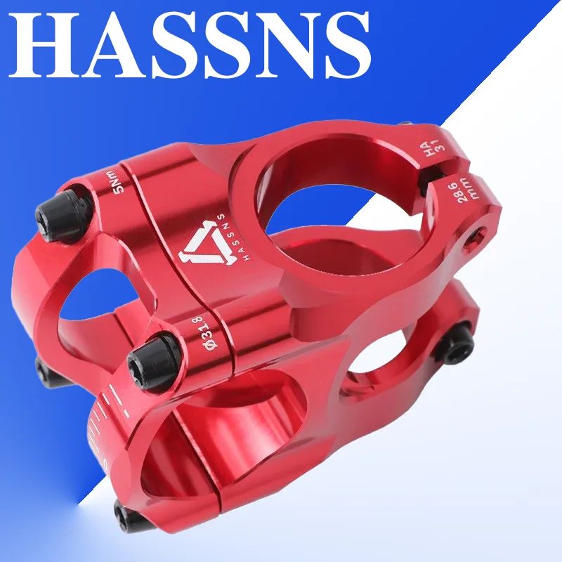 

Mountain Bike Stem 28.6-31.8mm Aluminum Alloy Handlebar for AM FR DH Bicycle