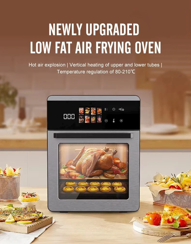 Hot-selling modern electric 20-liter large-capacity air fryer multi-function all-in-one machine household square
