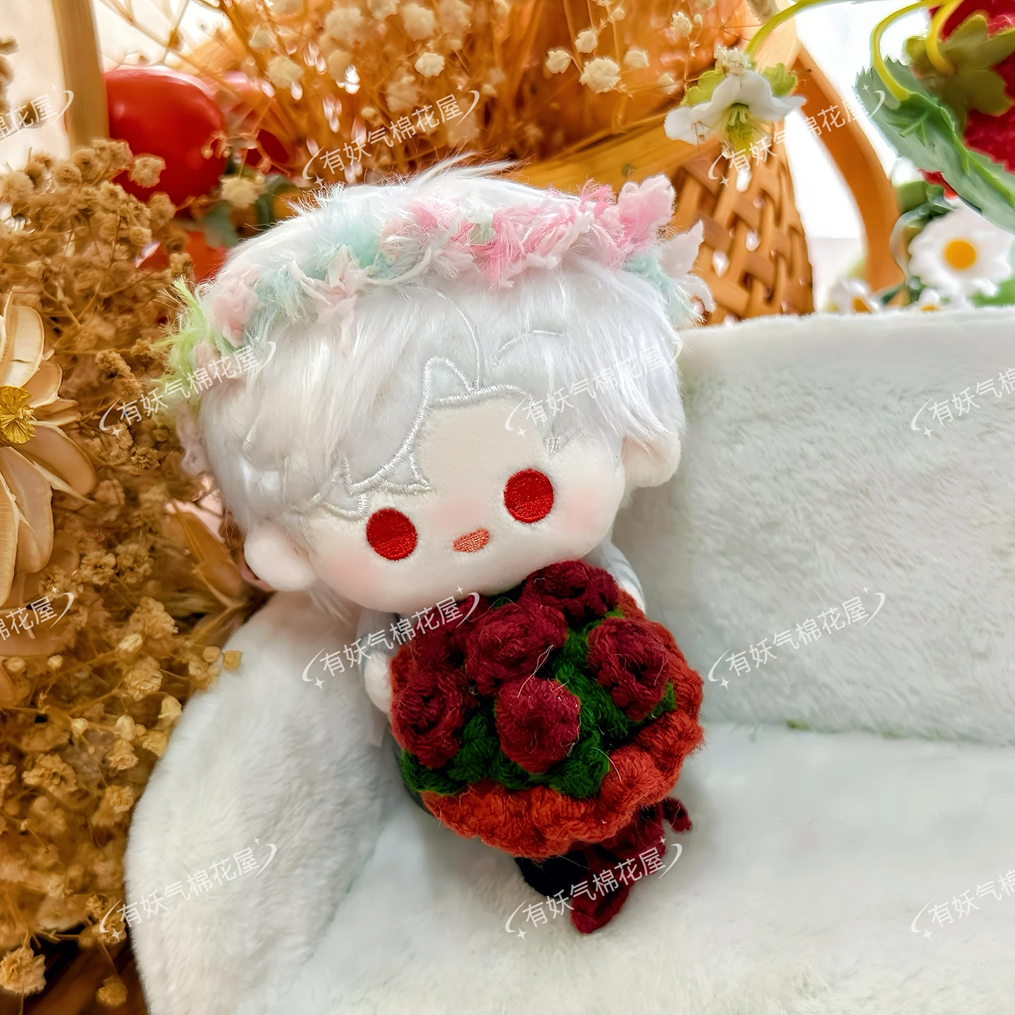 الحب والمساحة العميقة 10 سنتيمتر دمية القطن Zayne Xavier Rafayel Sylus Caleb الأصلي لطيف بلوشي صغير Otome لعبة الطرفية هدية #6