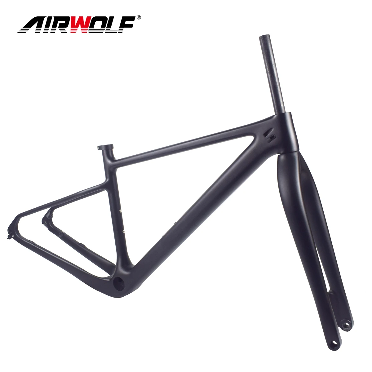 AIRWOLF New Carbon Mtb Frame With Fork 29er Boost Hardtail Cycling Bike Frames Thru Axle 148mm Racing Mountain Bicycle Frameset