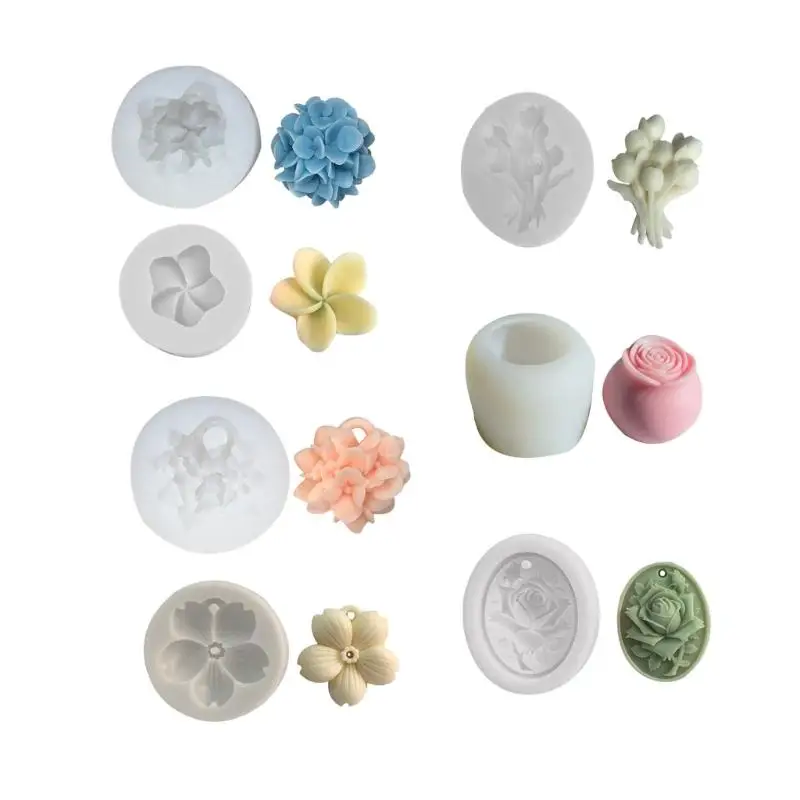 

Flower Shaped Silicone Chocolate Mould Cake Decorating Baking Accessories