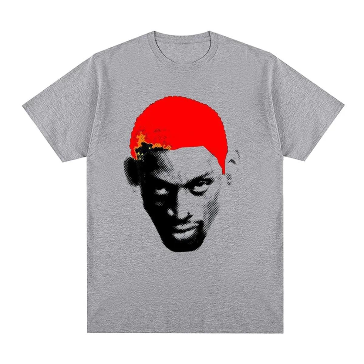 دينيس رودمان الهيب هوب الشارع الشهير 90 رودزيلا تي شيرت تقليدي القطن الرجال تي شيرت جديد تي شيرت المرأة بلايز #2