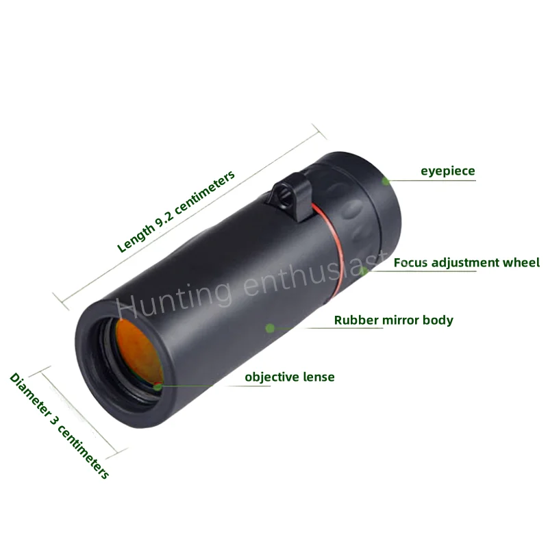 60x21 Outdoor Mini Pocket Telescope Fmc Coated Professional Telescope BAK4 Outdoor Camping Hunting Bird Watching Telescope